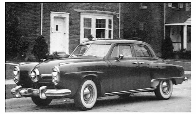 1950 Commander Regal Deluxe 4-door sedan