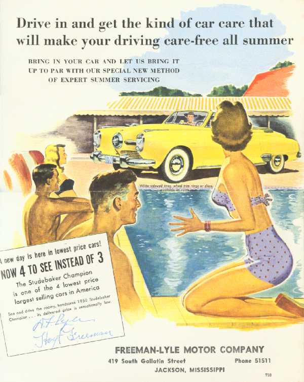 Drive in and get the kind of car care that will make your driving care-free all summer