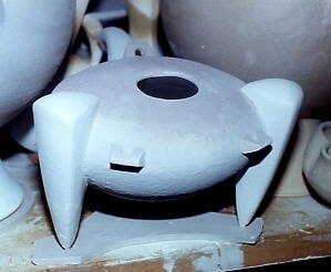 Teapot Set in the Kiln