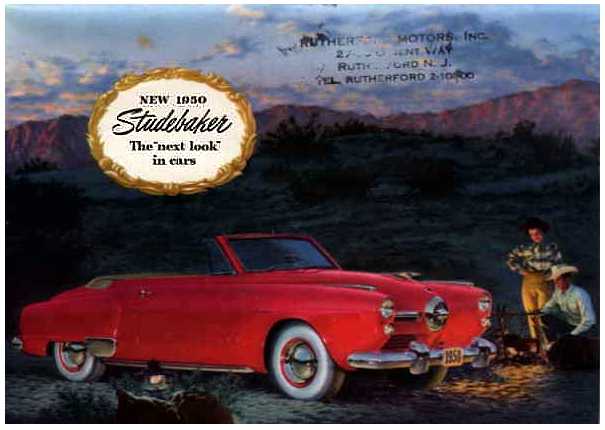 New 1950 Studebaker  The 'next look' in cars